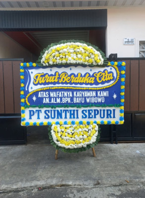Papan Bunga Duka di Nasal