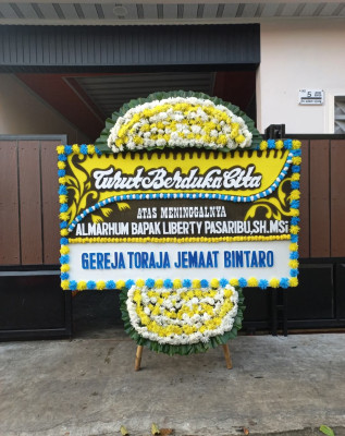 Papan Bunga Duka di Nasal